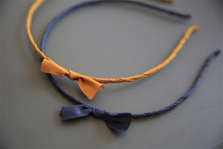 Self-leaving several ~ ROK imports spring and summer light snow spinning small butterfly knot fine hair stirrup comfortable with no hair stirrup