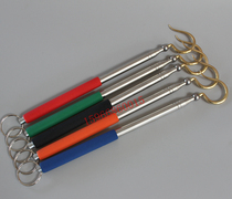 Stainless steel lark thrush embroidered eye jade bird yellow teng bamboo bird cage telescopic extension hook hook