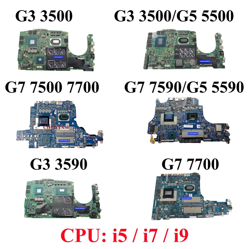 Dell/Dell G3 G5 G7 3500 5500 3590 7500 7700 7590 5590 Motherboard