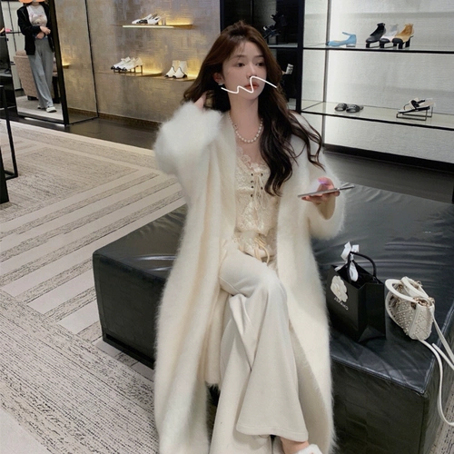 Демисезонный бархатный кардиган, длинный свитер, трикотажная куртка, по фигуре, средней длины