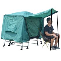 Skyhawk vente directe double free from building réglable feet ground tent weatherproof moustique camping pêche ligne de larmée de lit de pêche