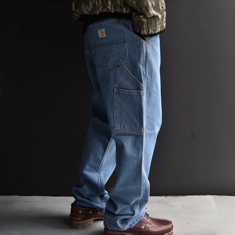 Carhartt 104941 Carhartt Main Line Washed Casual Work Jeans B13 Iteration Model Carhartt 104941 Carhartt Main Line Washed Casual Work Jeans B13 Iteration Model