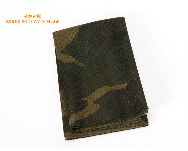 Ngoài trời commando chiến thuật khăn nam giới và phụ nữ ngoài trời fan quân đội ngụy trang vuông khăn bib rừng ngụy trang lưới khăn khăn đa năng phượt thủ