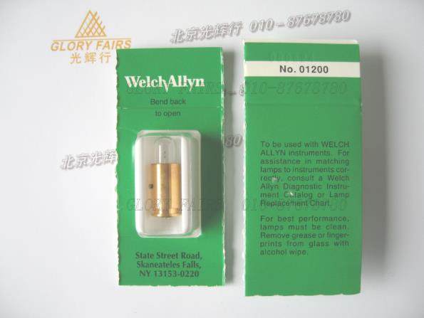 Welch Allyn WA 01200-U Weren indirect check glasses bulb 01200 4 65V 