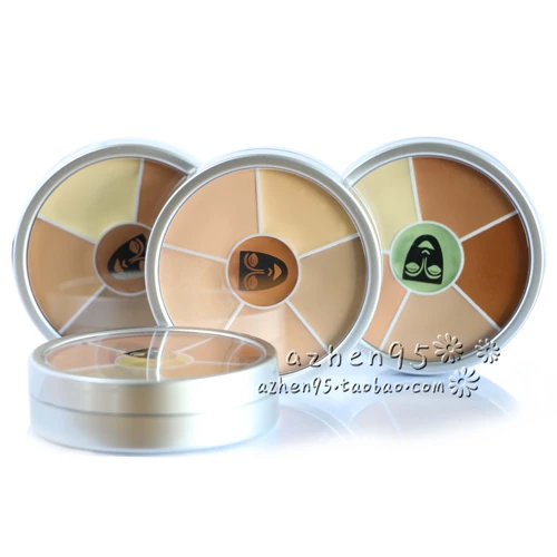 Kryolan, маска, консилер, профессиональный тональный крем для контуринга, Германия, шесть цветов, 40г, скрывает прыщи