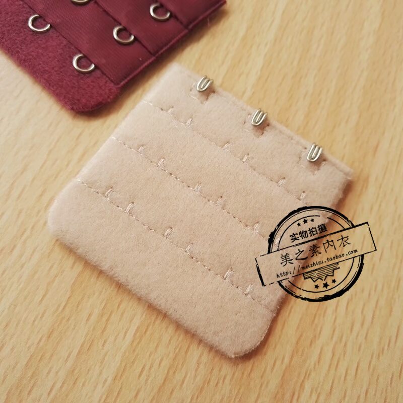 4 chiếc áo nịt ngực mở rộng và khóa dài khóa đồ lót ngực dài 3 hàng 3 khóa rộng 5 móc nới áo lót