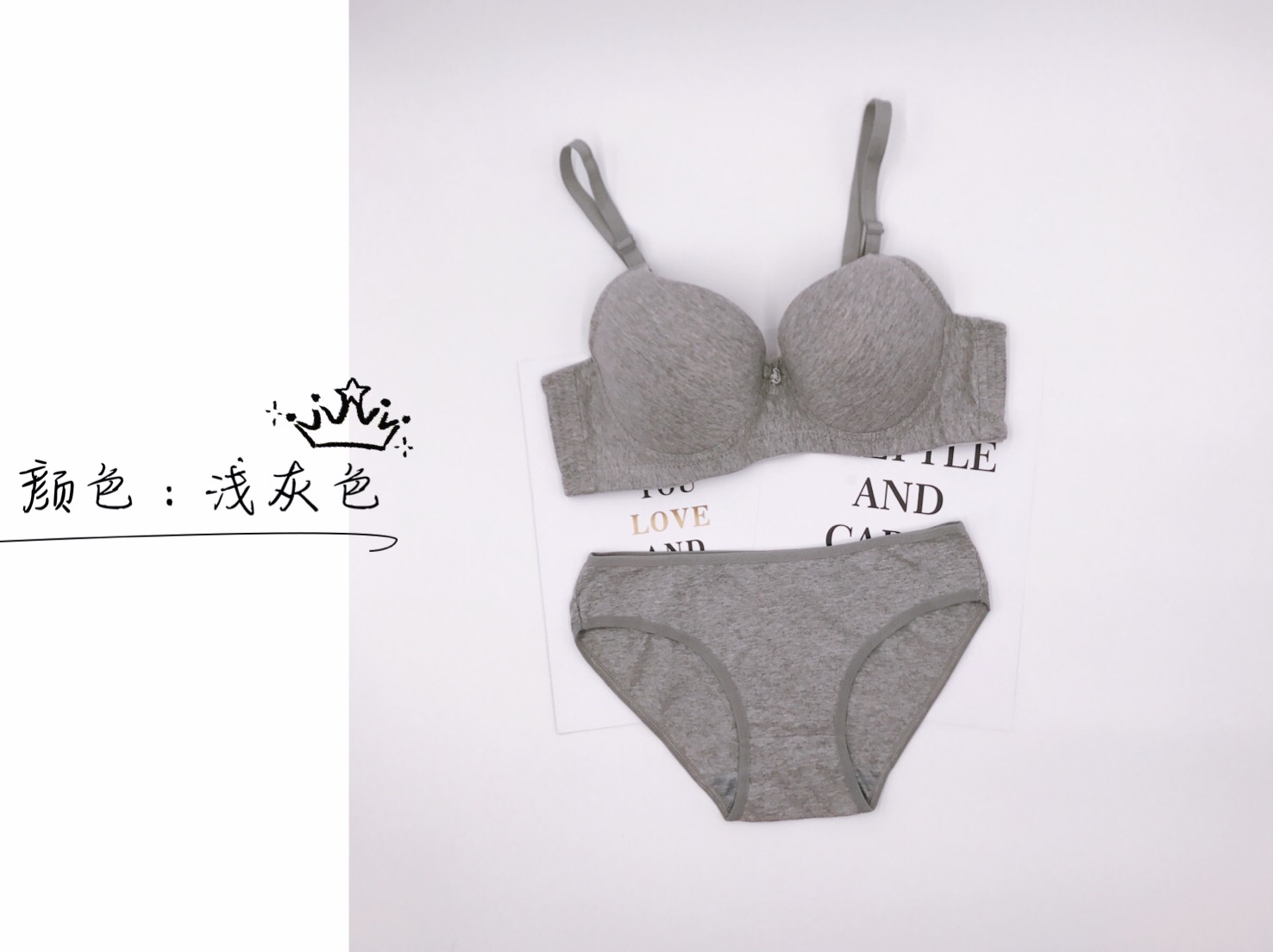 Bộ đồ lót nữ cotton siêu mỏng Nhật Bản điều chỉnh bộ khóa ba hàng để nhận thanh sữa thứ hai đồ tắm