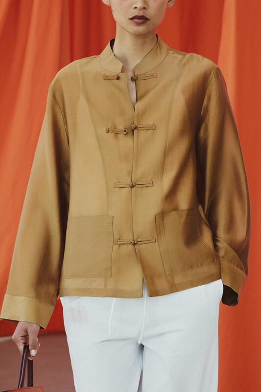 April Zara Domestic Genuine Product Purchasing Agent 4786/166 Women's Satin Knot Button Shirt 4786166 April Zara Domestic Genuine Product Purchasing Agent 4786/166 Women's Satin Knot Button Shirt 4786166