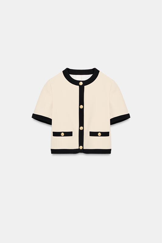 March XL Yue m Song Zara Domestic Genuine Product Purchasing Agent 8317/696 Women's Short-Sleeved Casual Blazer 8317696 March XL Yue m Song Zara Domestic Genuine Product Purchasing Agent 8317/696 Women's Short-Sleeved Casual Blazer 8317696