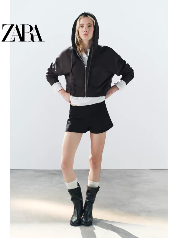 September Zara Domestic Genuine Product Purchasing Agent 3152511 Women's Mini Shorts 3152/511
