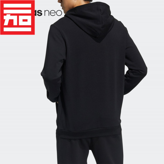 阿迪达斯Adidas男子经典大LOGO运动连帽卫衣套头衫GP4875 GV5281