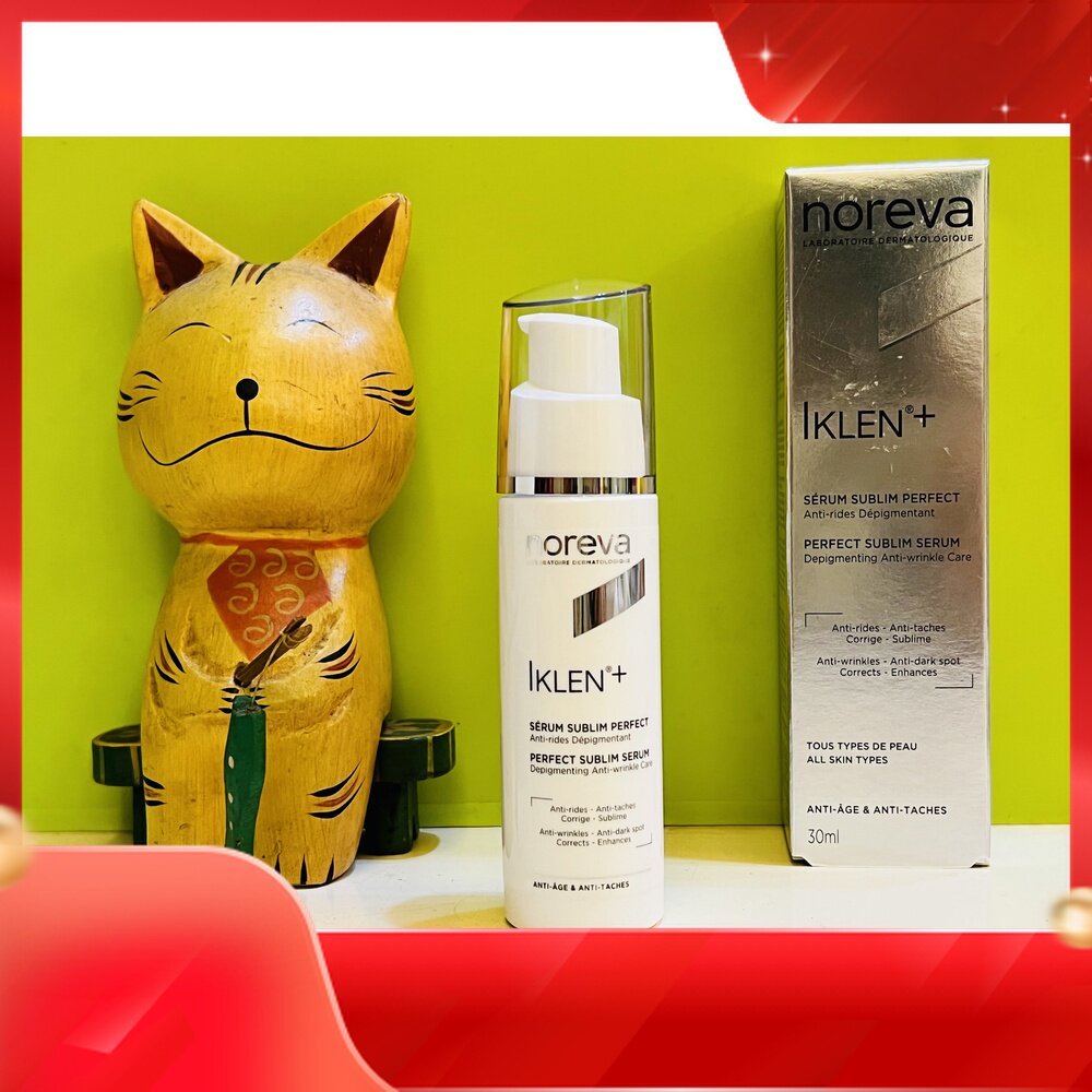 New version of new packaging Noreva iklen bright white freckles essence 30ml