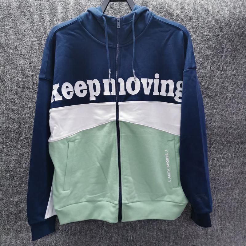 Anta men's clothing 2022 spring new fashion casual trend with cap knit sports blouses 152218703