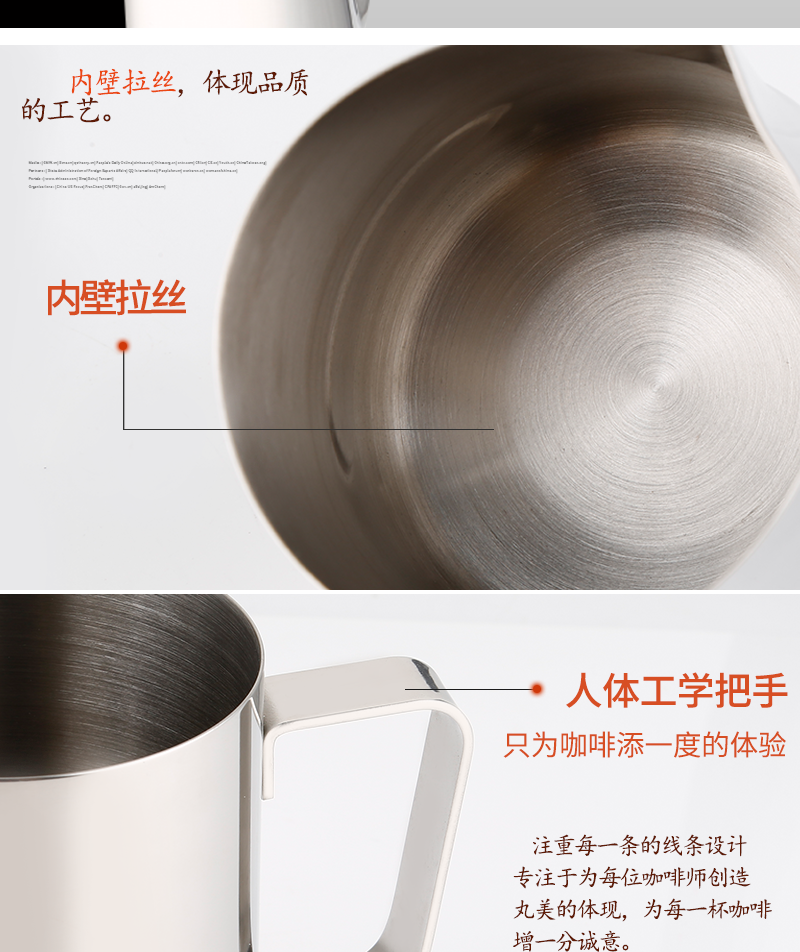 Sharp-nosed eagle miệng thép không gỉ kéo cup dài miệng dày kéo hoa xi lanh vòng miệng kéo chậu hoa fancy thiết bị cà phê