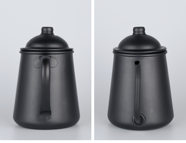 L-BEAN gian lận tay cà phê miệng dài miệng nồi nồi nhỏ giọt inox máy pha cà phê 900 ml bình pha cafe cold brew