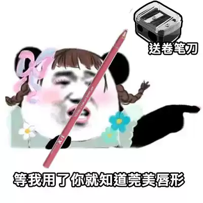 Spot J X lip liner JX Professional nude color lasting temperament naked peach painting lip JIX