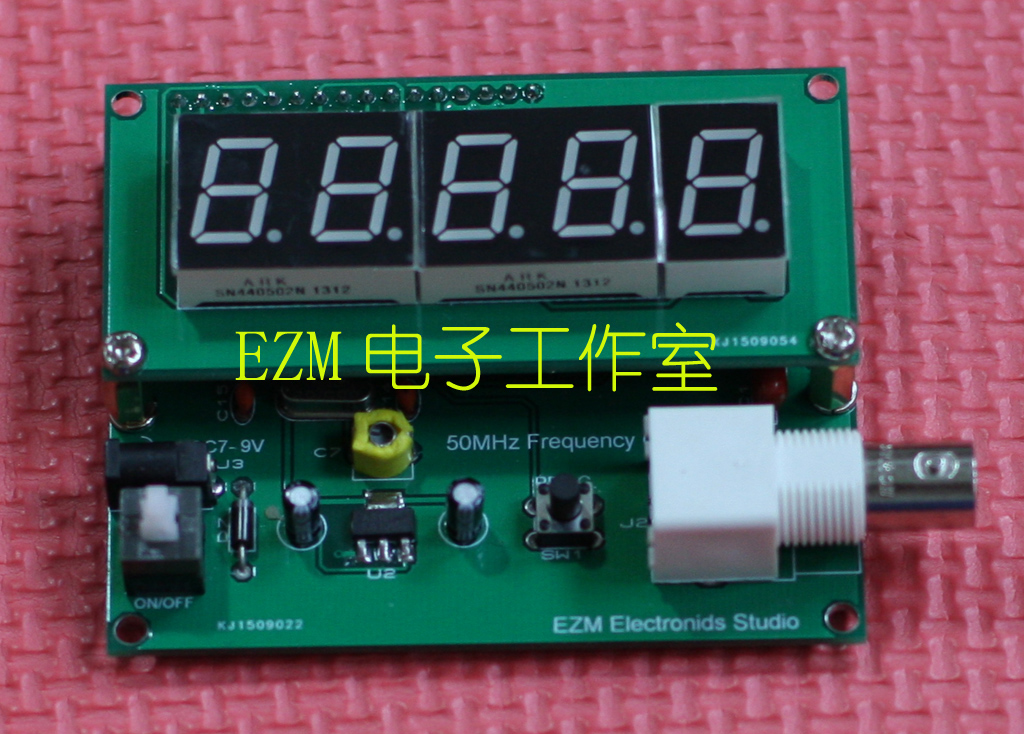 Universal frequency meter 1Hz--75MHz (measured frequency upper limit 78MHz)