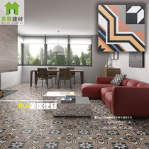 Morocco retro folk sleeping small flower brick Nordic restaurant dining shop Kitchen Toilet Wall Floor Tile Bathroom Flower pieces