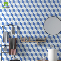  Geometric tiles 200 Simple retro kitchen bathroom balcony Restaurant wall tiles non-slip garden tiles Nordic