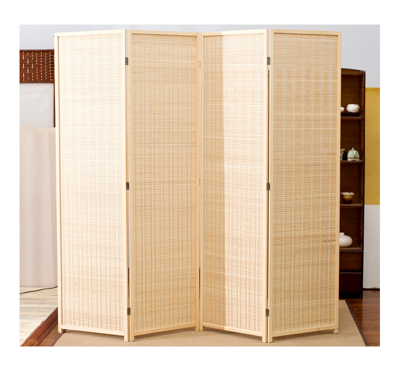 Màn hình phân vùng Màn hình gấp hiên phòng khách sạn khoảng cách màn hình phòng ngủ màn hình văn phòng tre gỗ gấp - Màn hình / Cửa sổ vách nhựa giả gỗ