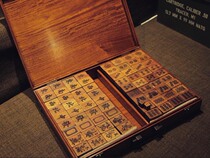 Empty CLOT Chinese capsule solid wood mahjong set Edison Chen with the same