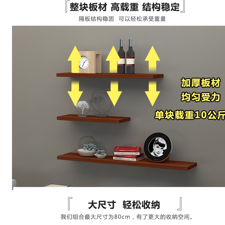 Kệ tường đục lỗ lưu trữ bảng phân vùng kệ tường treo tường bảng trên tường - Kệ kệ đựng đồ
