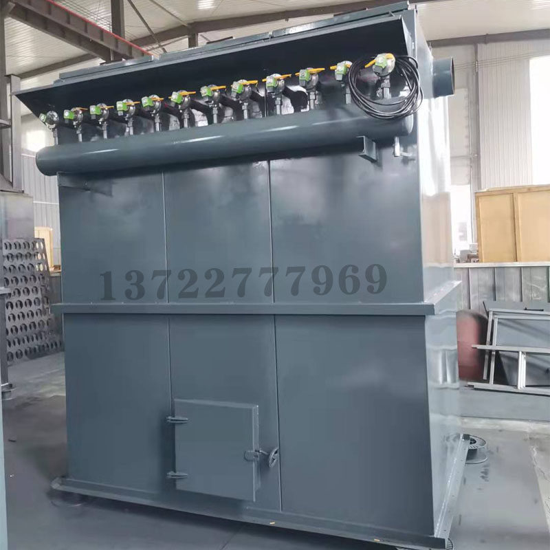 Custom 96 bag pulse cloth bag blow dust machine stirring polished sandblasted dust resistant and high temperature resistant single machine dust treatment equipment
