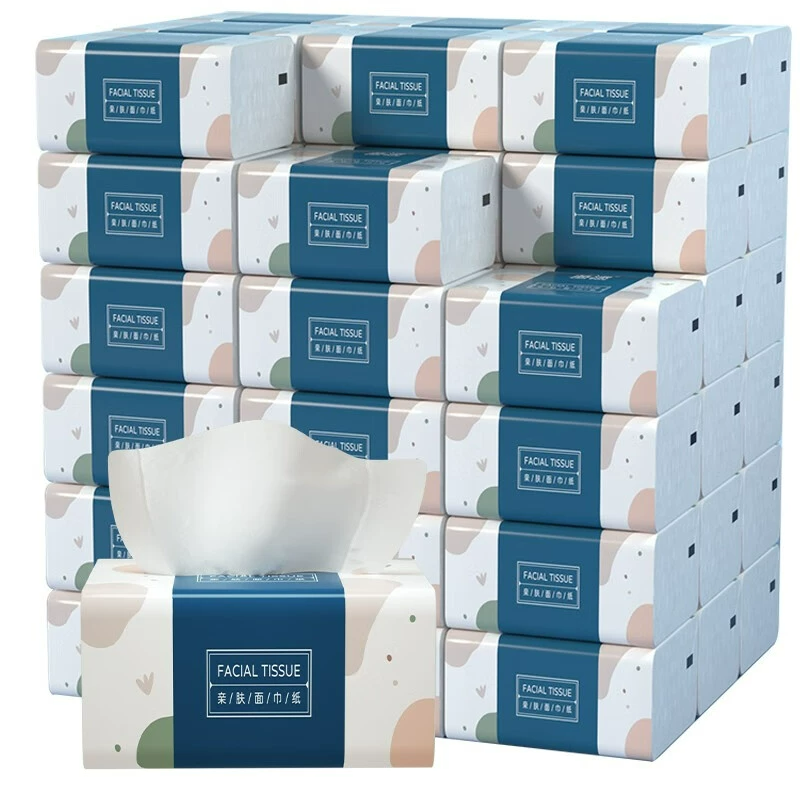 10包660抽蓝漂抽纸4层