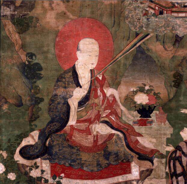 The Flockhan Arhat (Buddhist Elder) 16Elders Vajriputra