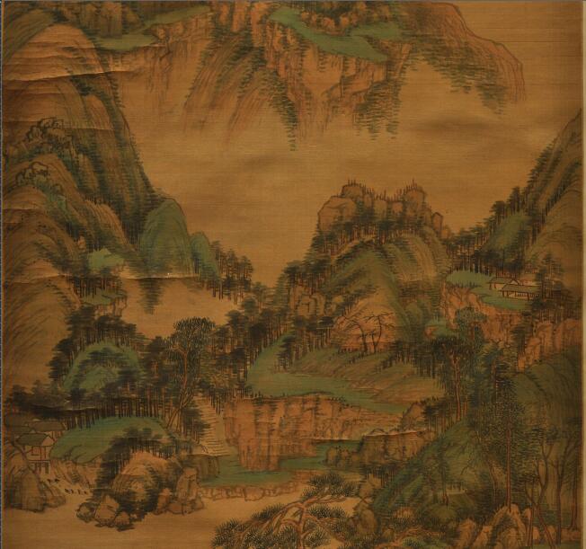 Qing Dynasty Wang Shimin's 