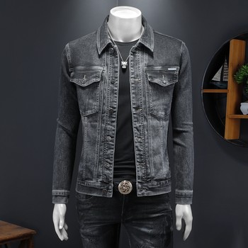 New style retro casual men's tops for spring and autumn