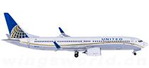 AC419313 1:400 United Airlines Boeing 737 MAX 9 N67501