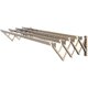 Hongxing high-end thickened clothes rack drying rack extrapolated clothes drying rack balcony telescopic push-pull clothes dryer ເຄື່ອງເປົ່າເຄື່ອງນຸ່ງຫົ່ມ