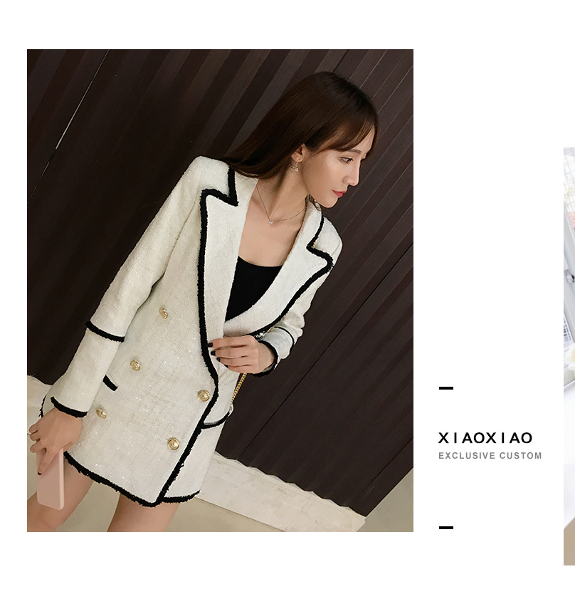 Mùa thu 2018 mới của phụ nữ phiên bản Hàn Quốc của những chiếc áo khoác lửng nữ có dây buộc đôi áo da nữ đẹp