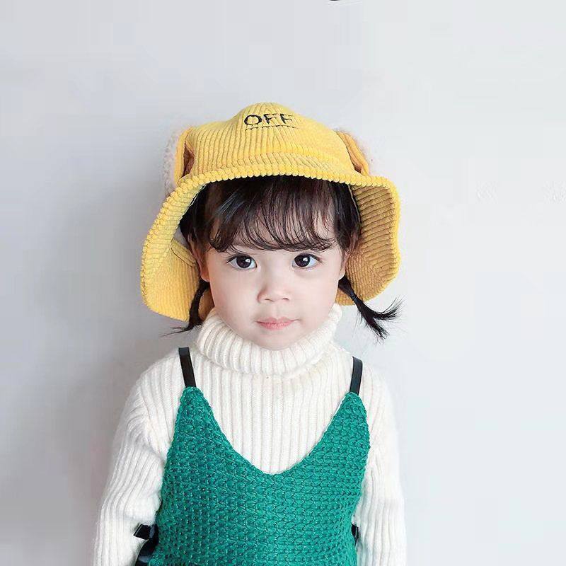 Air Protection Ear Cover Baby Hat Autumn and Winter Cute Children's Hat Autumn Ocean Fashion Lamb Hat