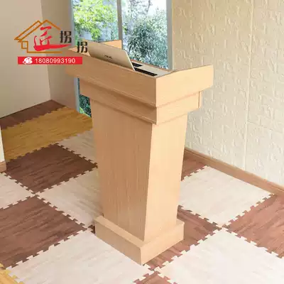 Fashion Podium Podium Welcome Desk Shopping Guide Desk Information Desk Reception Desk Teacher Podium Small podium Guide Desk