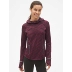 Áo len thể thao nữ GapFit 364105 Màu rắn mềm Áo hoodie nam - Thể thao lông cừu / jumper Thể thao lông cừu / jumper