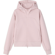 Gap womens spring 2024 new loose air Scuba sweatshirt pink all-match hoodie slimming 891632