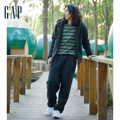 Gap, зимняя бархатная толстовка с капюшоном подходит для мужчин и женщин, утепленная толстовка, пижама, с печатью вашего логотипа