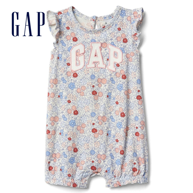 gap floral jumpsuit