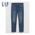 Gap bé trai quần jean thẳng mùa thu 543740 2020 quần áo trẻ em mới quần mỏng quần trẻ em phong cách nước ngoài - Quần jean