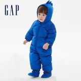 Gap Детские удерживающие тепло носки, комбинезон с пухом, зимнее детское боди, увеличенная толщина, в западном стиле, детская одежда