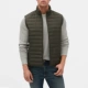 Gap nam đẹp trai đơn giản thời trang vest 479648 nam giản dị ấm áp đứng cổ áo vest cá tính - Áo vest cotton