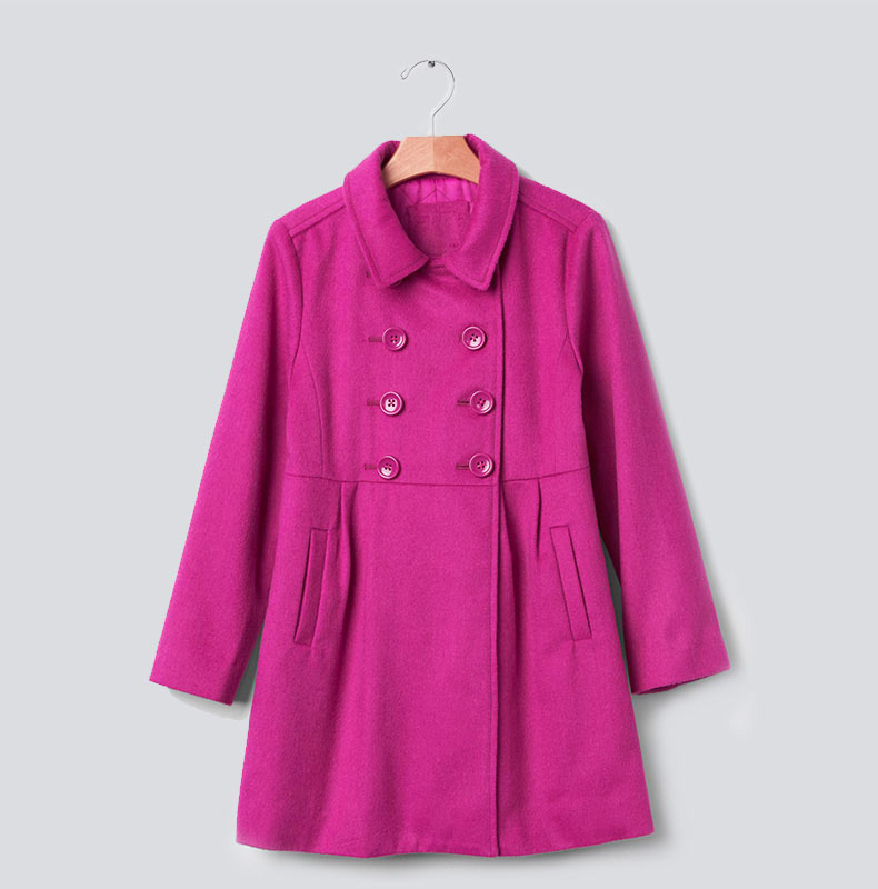 Manteau pour fille en laine - Ref 2161841 Image 7