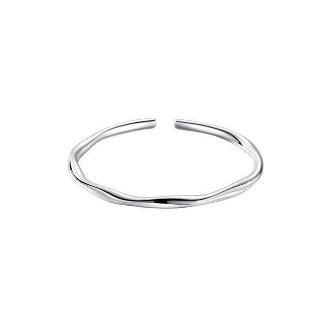 999 sterling silver bracelet Mobius women gift bestie bracelet niche ຈີນ Valentine's Day ສາຍແຂນສູງ