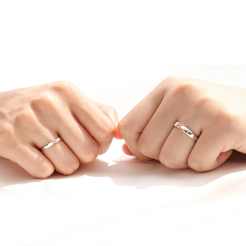 Bague mixte en Argenterie - Ref 3086428 Image 4