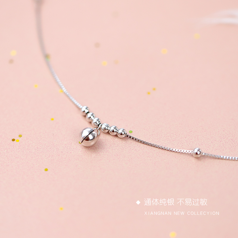 Bracelet de cheville Femme en Argenterie - Ref 3104372 Image 2