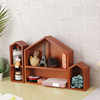 Desktop wooden doll blind box storage box
