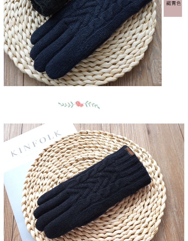 Gants pour homme GENODA    en de laine - Ref 2781499 Image 13