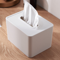 Nordic ins tissue box creative light luxury home living room drawing box multifunctional desktop coffee table paper towel storage box